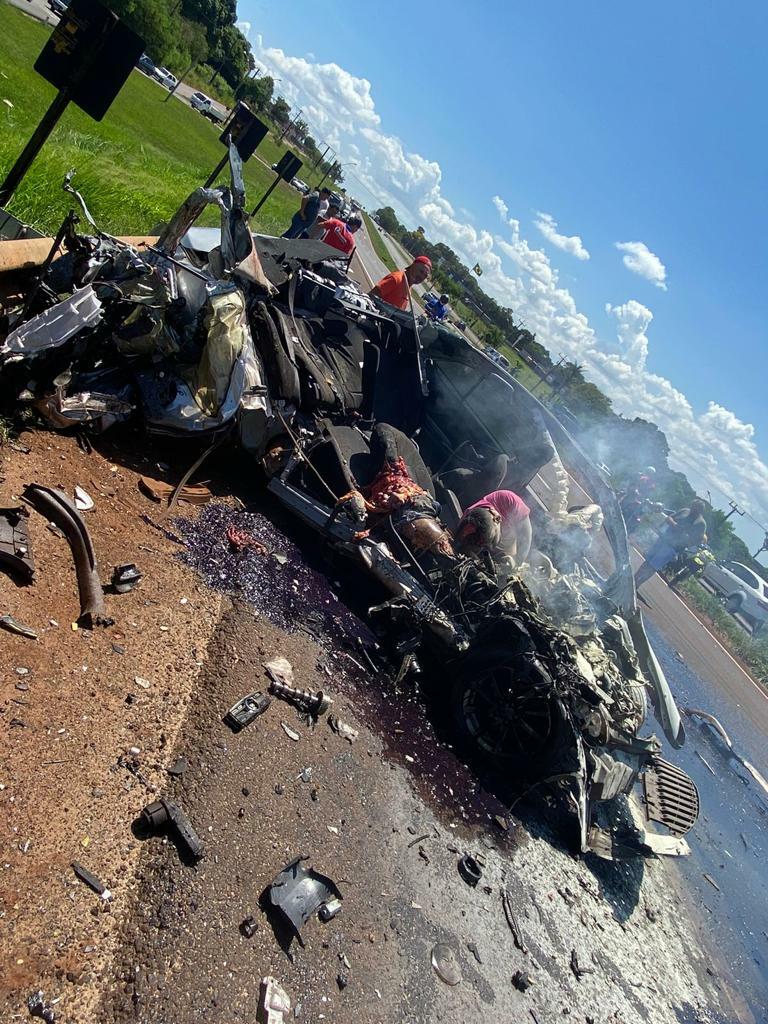 Accident in Araporã - Minas Gerais BRAZIL Image