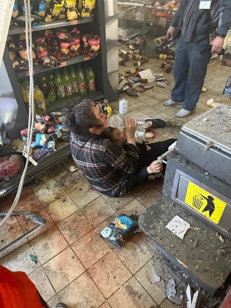 Russians Shelled a Supermarket in Kherson, Ukraine - May 2, 2023