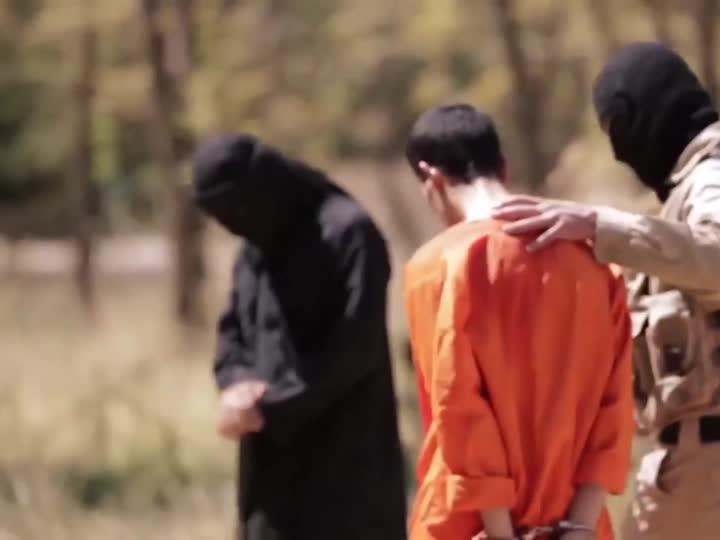 Execution of 8 spies.