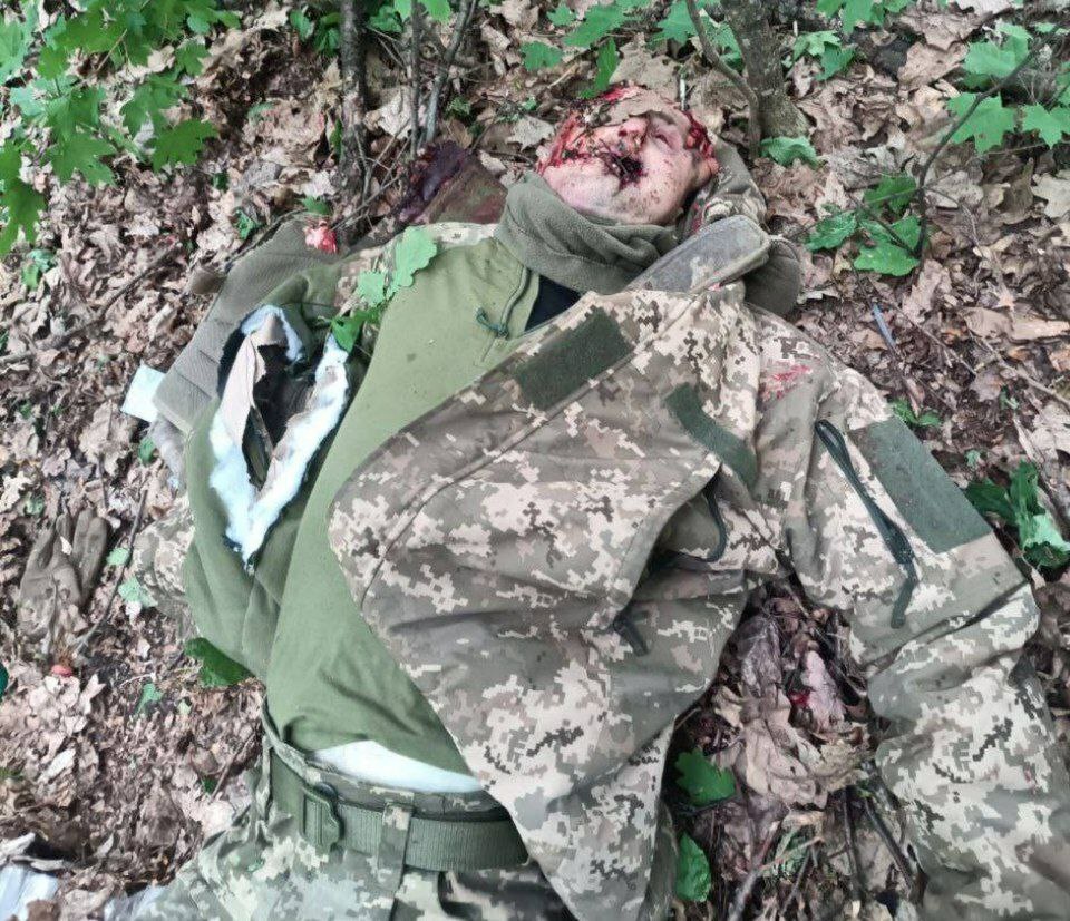 Ukrainian platoon after an ambush