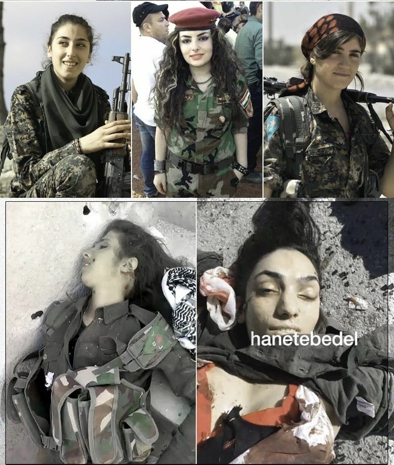 Dead women soldiers