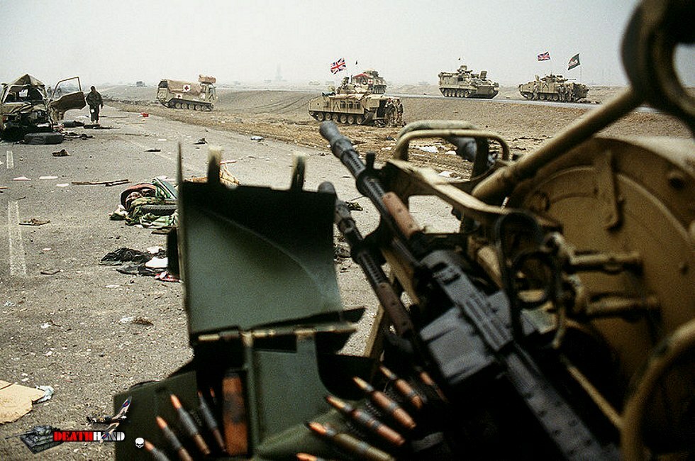 IRAK 1991: "THE HIGHWAY TO DEATH"!