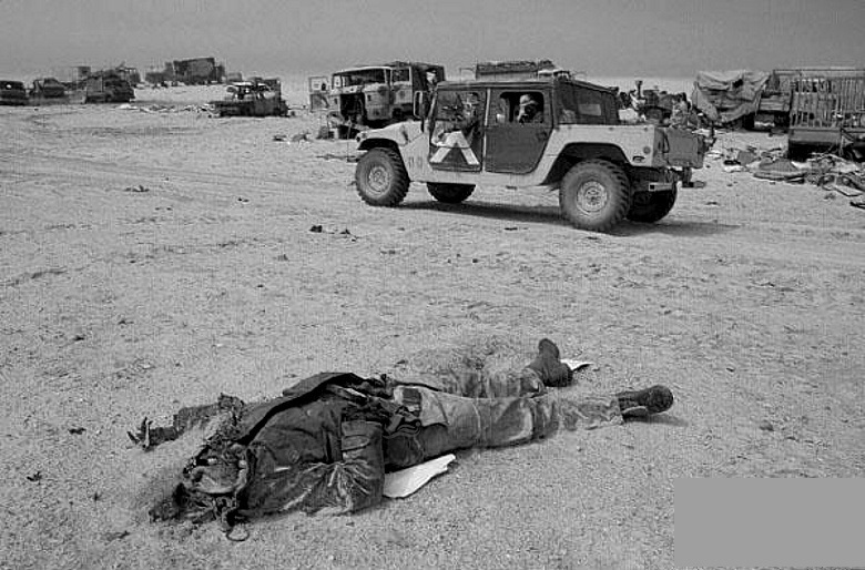 IRAK 1991: "THE HIGHWAY TO DEATH"!