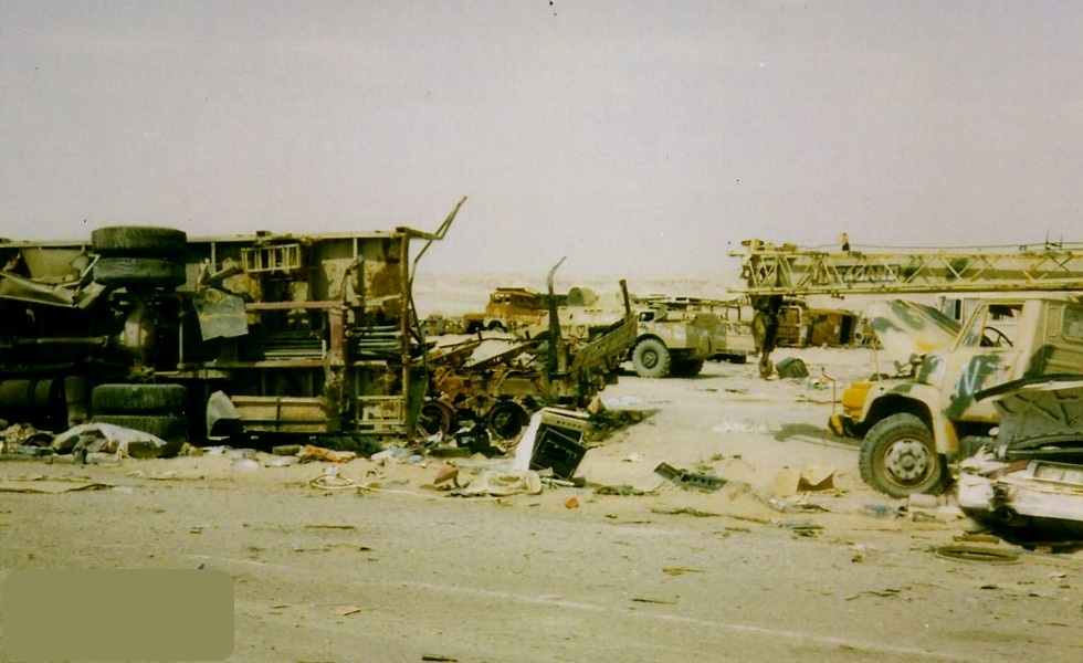 IRAK 1991: "THE HIGHWAY TO DEATH"!