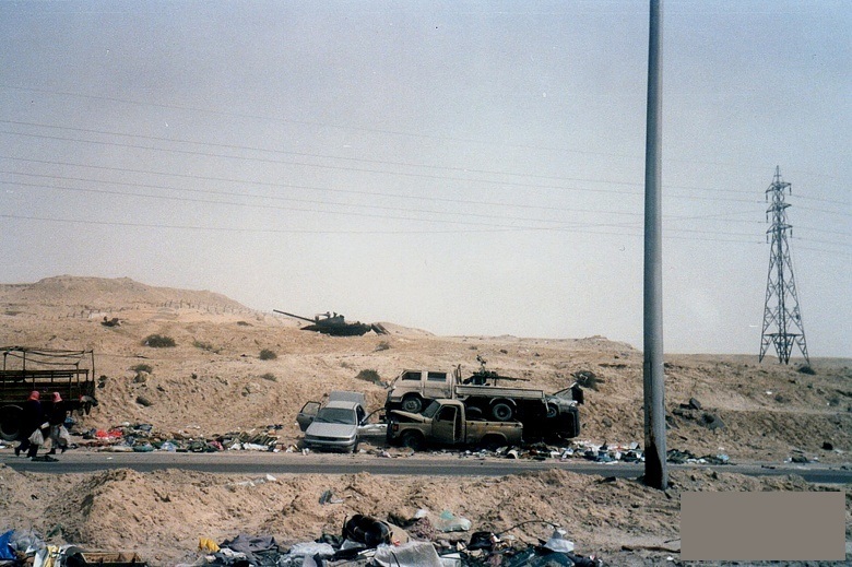 IRAK 1991: "THE HIGHWAY TO DEATH"!