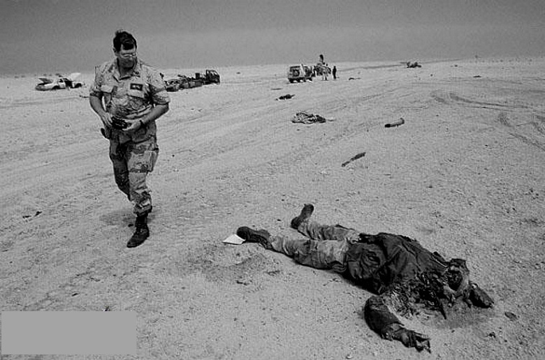 IRAK 1991: "THE HIGHWAY TO DEATH"!