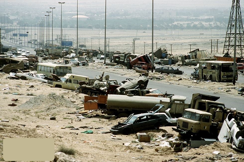 IRAK 1991: "THE HIGHWAY TO DEATH"!