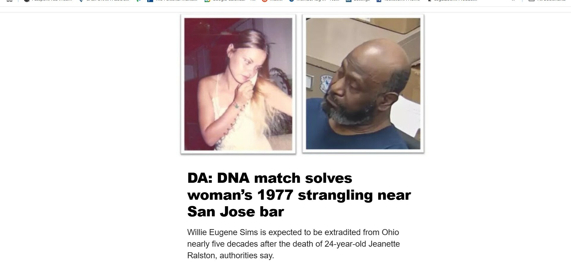 Justice served