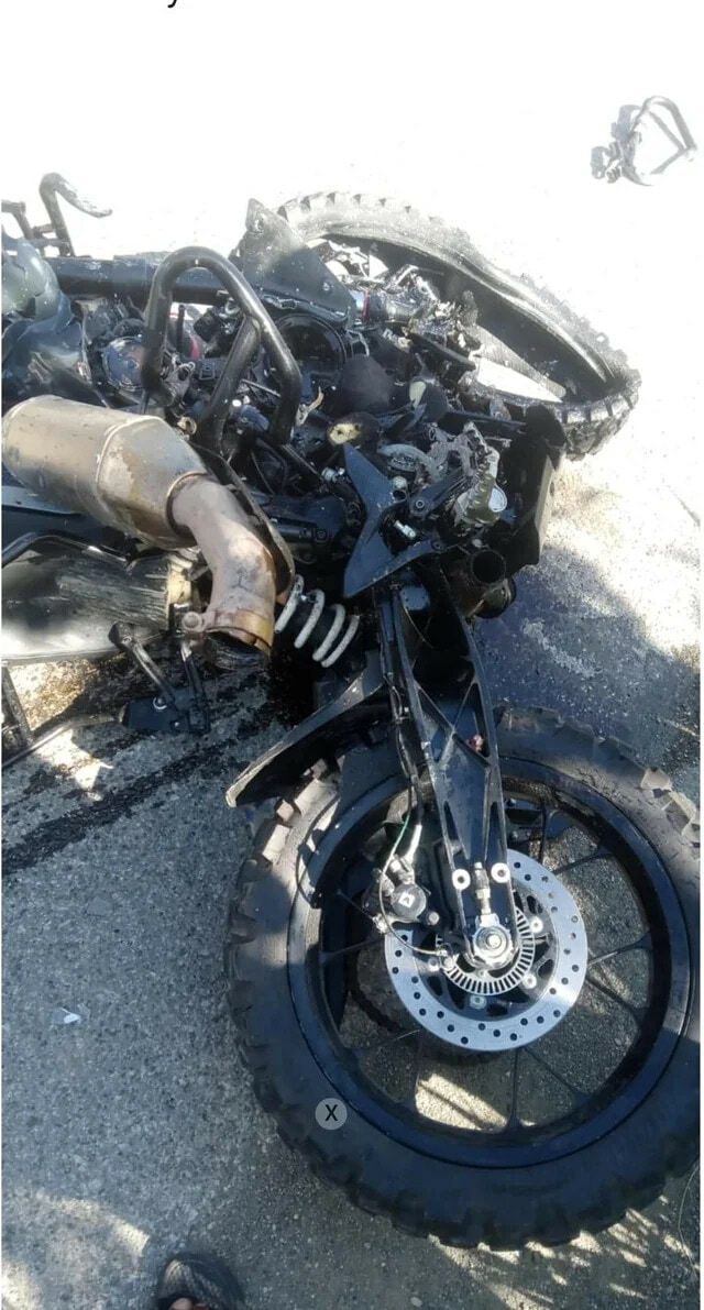 Sexy Biker Loved To Pieces (pix)
