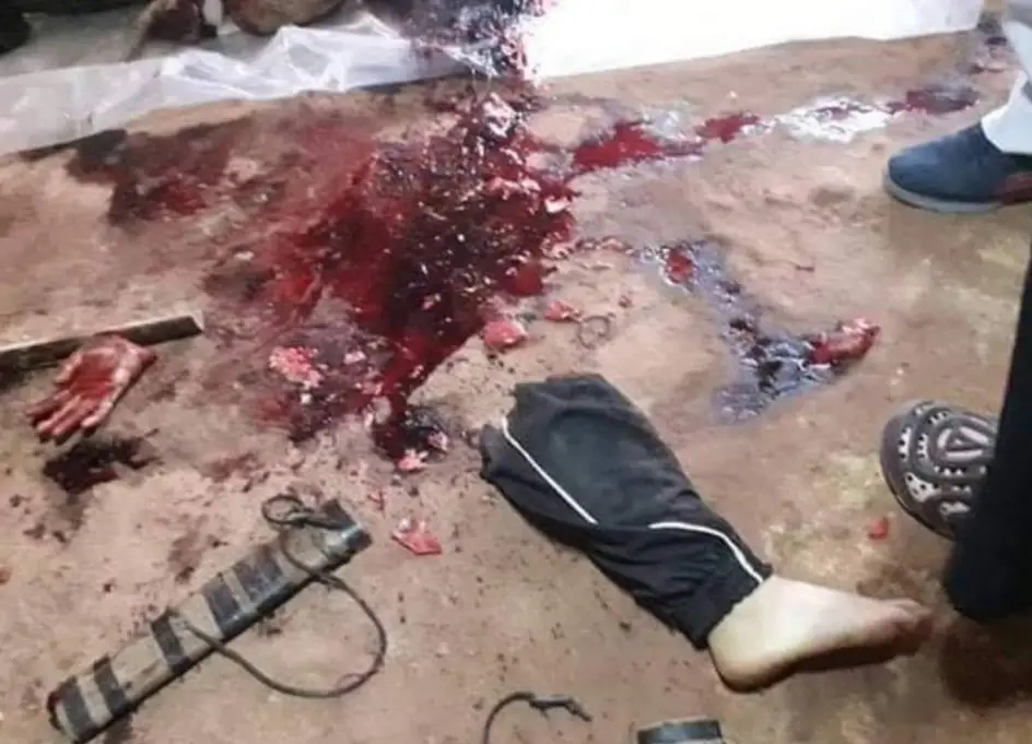 Wife murdered and dismembered by husband.