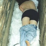 body of a woman found in snow