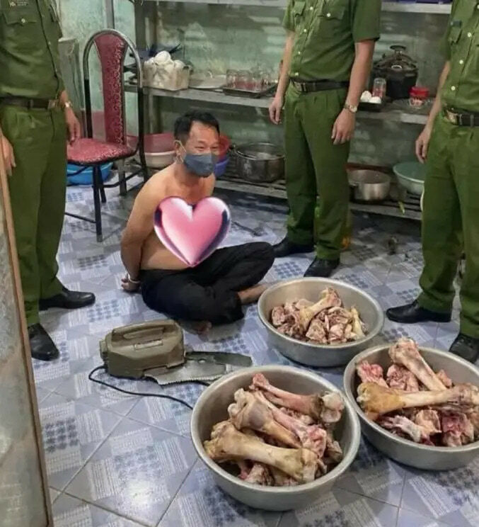 Vietnamese Butcher Arrest