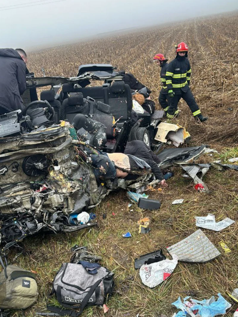 Terrible accident in Romania, pix