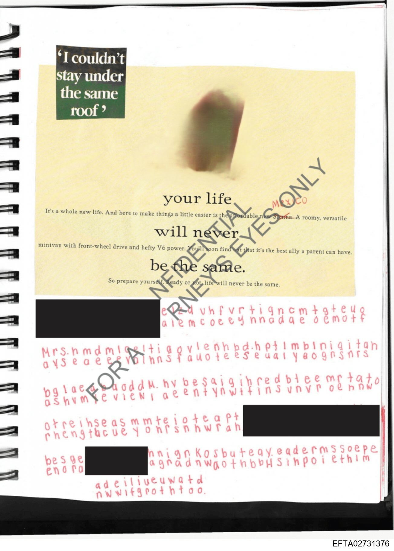 Epstein Files: More Diary Pics