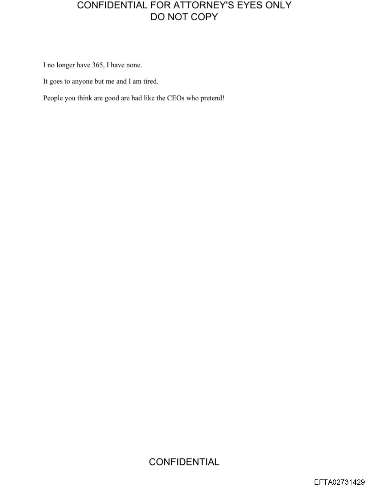 Epstein Files: Diary