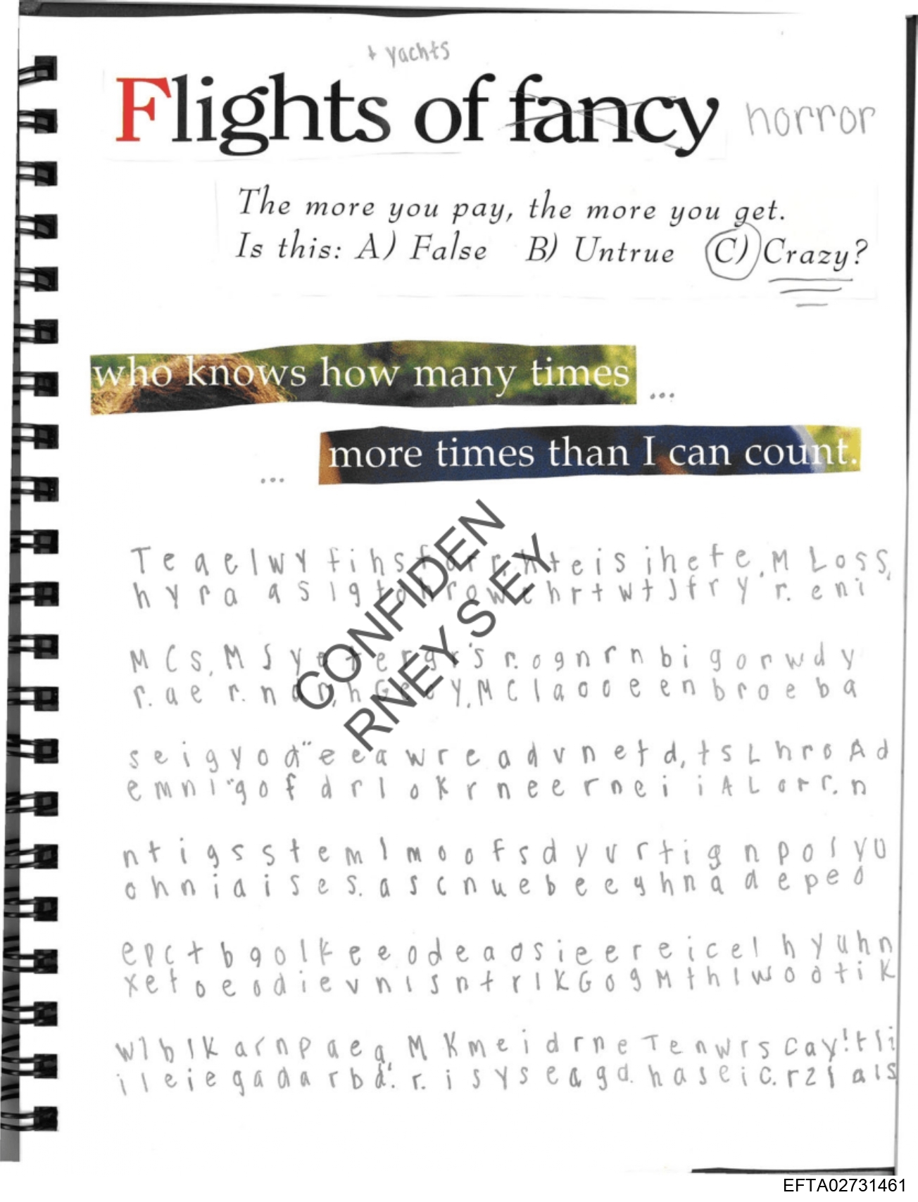 Epstein Files: Diary 3