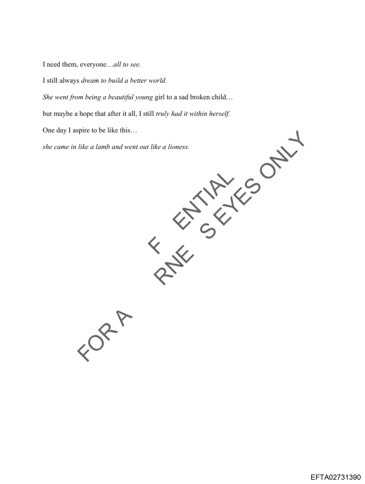 Epstein Files: More Diary Pics