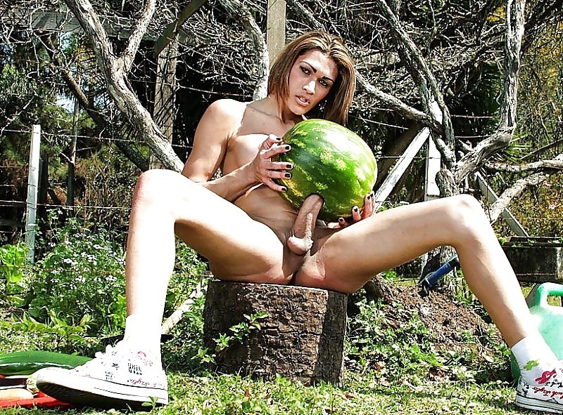 having sex with a watermelon