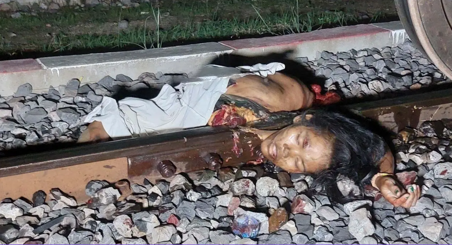 Train Suicide Decapitation