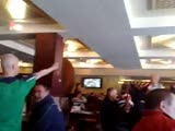 Northern Ireland Fans Vs Polish Fans Bar Fight 2009
