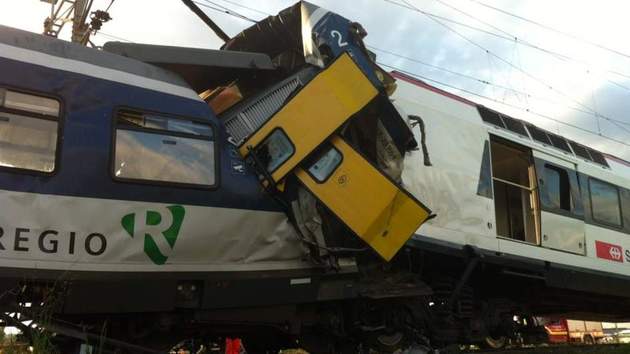 Swedish train crash