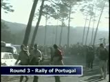 Group B Rally cars and one crash