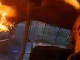 Man Trapped Inside Racing Car As It Catches Fire - Drivers POV