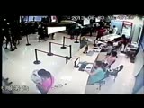 Intense fight at a chinese business