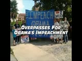 'Overpasses for Obama's Impeachment' - Asheville, NC