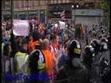 WATCH Riots in Belfast 56 Police Injured During Loyalist Protest Against Republican Parade Last Week.