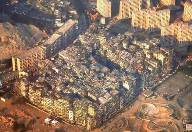 Walled City in Hong Kong