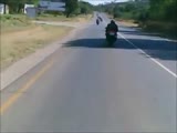 Weird Motorcycle Accident