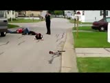 Ohio Cop Caught on Camera Terrorizing Family