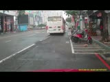 Biker Knocked Off By A Car