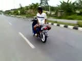 Crazy Biker Stunt