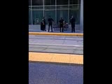 Innocent Man Tackled by San Diego Trolley Security.