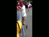Black Girls Fight in the Park