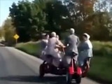 7 Amish Girls 1 Bike