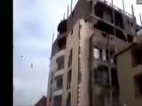 Spectacular collapse of a building in Kinshasa,Congo