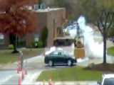 Man miraculously escapes propane tank explosion
