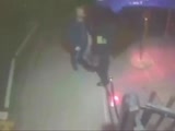Vicious attack on doorman leaves him with a fractured skull.