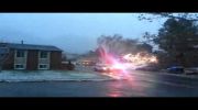 Cop Almost Gets Fried When High Winds Blow A Transformer