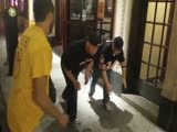 Drunken Bar Race Ends as Expected