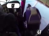 11 Skydivers Escape From Mid-Air Collision