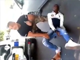 Police breaks leg of a refugee in Cyprus.