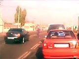 A Speeding Bentley Driver Takes Out Running Pedestrian