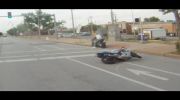 Police Rip Biker off Motorcycle After Wreck