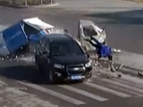 Driver Ejected Through Windshield Head First Onto The Road