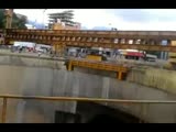Spectacular double crane collapse