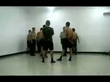 Mongolian Firefighter Recruits Being Beasted
